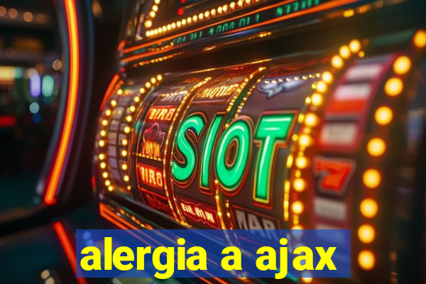 alergia a ajax